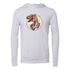 Dinosaur Gentleman Bella canvas hoodie 3719